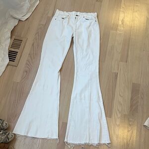 McGuire White Flare Jeans for Women